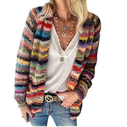 Cardigan en maille fine – Veste légère et ample pour femme - parlezmode.com