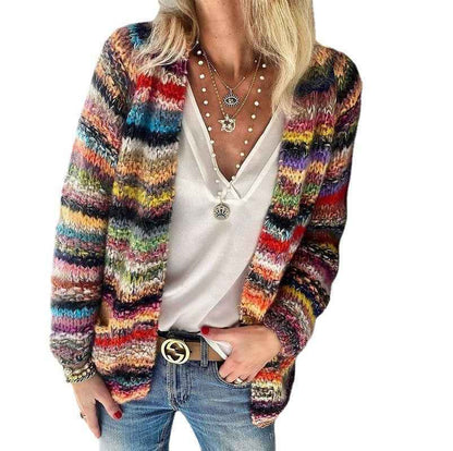 Cardigan en maille fine – Veste légère et ample pour femme - parlezmode.com