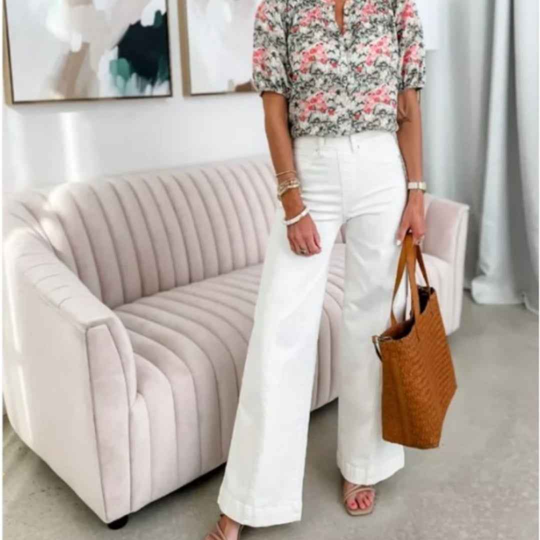 High Waist Wide Leg Pants Women Jeans Vintage Jeans Women - parlezmode.com