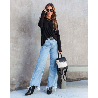 Fashion Casual Tassel Trousers For Women