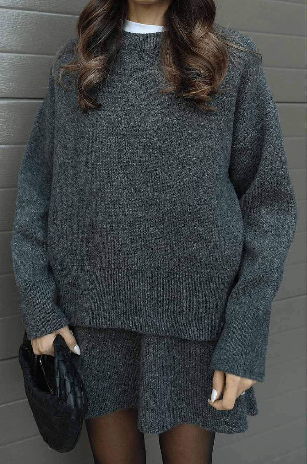 Clara® | Ensemble Élégant Pull et Jupe Courte - parlezmode.com