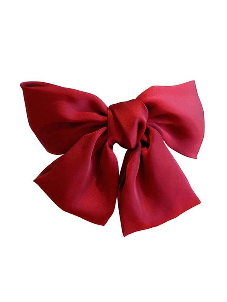 Big bow hairpin hair rope