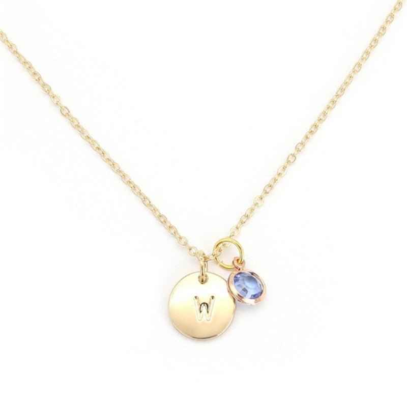 Creative Jewelry 26 English Alphabet Necklaces