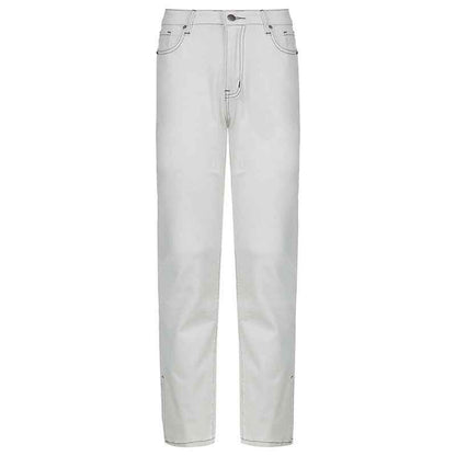 Street High Waist Slimming Denim Trousers Women