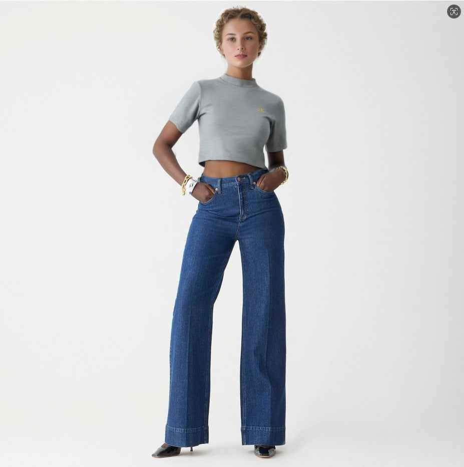 Fashion Loose Elastic Trousers Jeans For Women - parlezmode.com