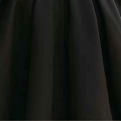 Robe mi - longue élégante pour femme à col en V croisé, jupe évasée et poches — tenue chic de printemps/été - parlezmode.com