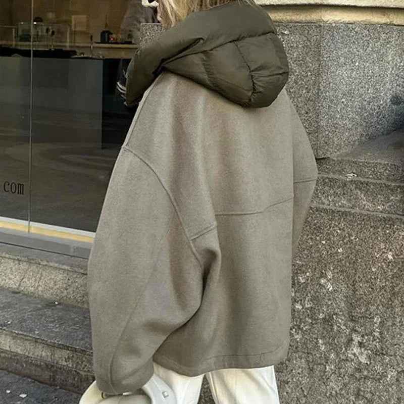 Aurora® | Veste Couture Bicolore - parlezmode.com