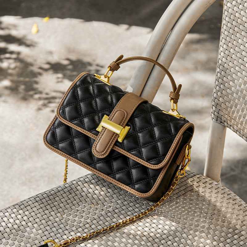 Sac bandoulière en cuir véritable – élégance d’automne et luxe accessible - parlezmode.com