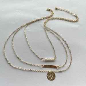 Fashion Trendy Short Clavicle Chain Simple Personality Wave Rose Gold Necklace