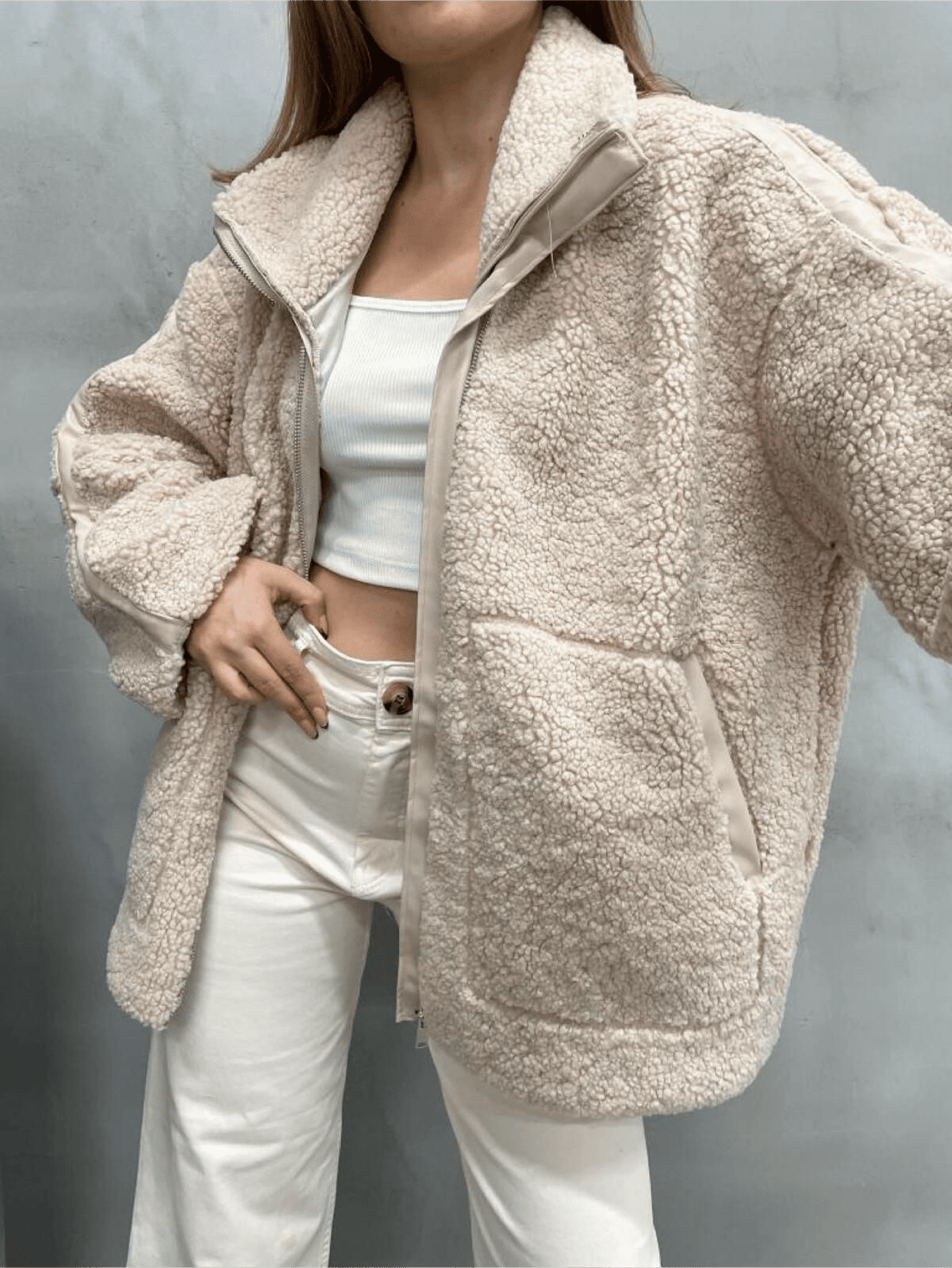 Stella® | Veste Polaire Teddy - parlezmode.com