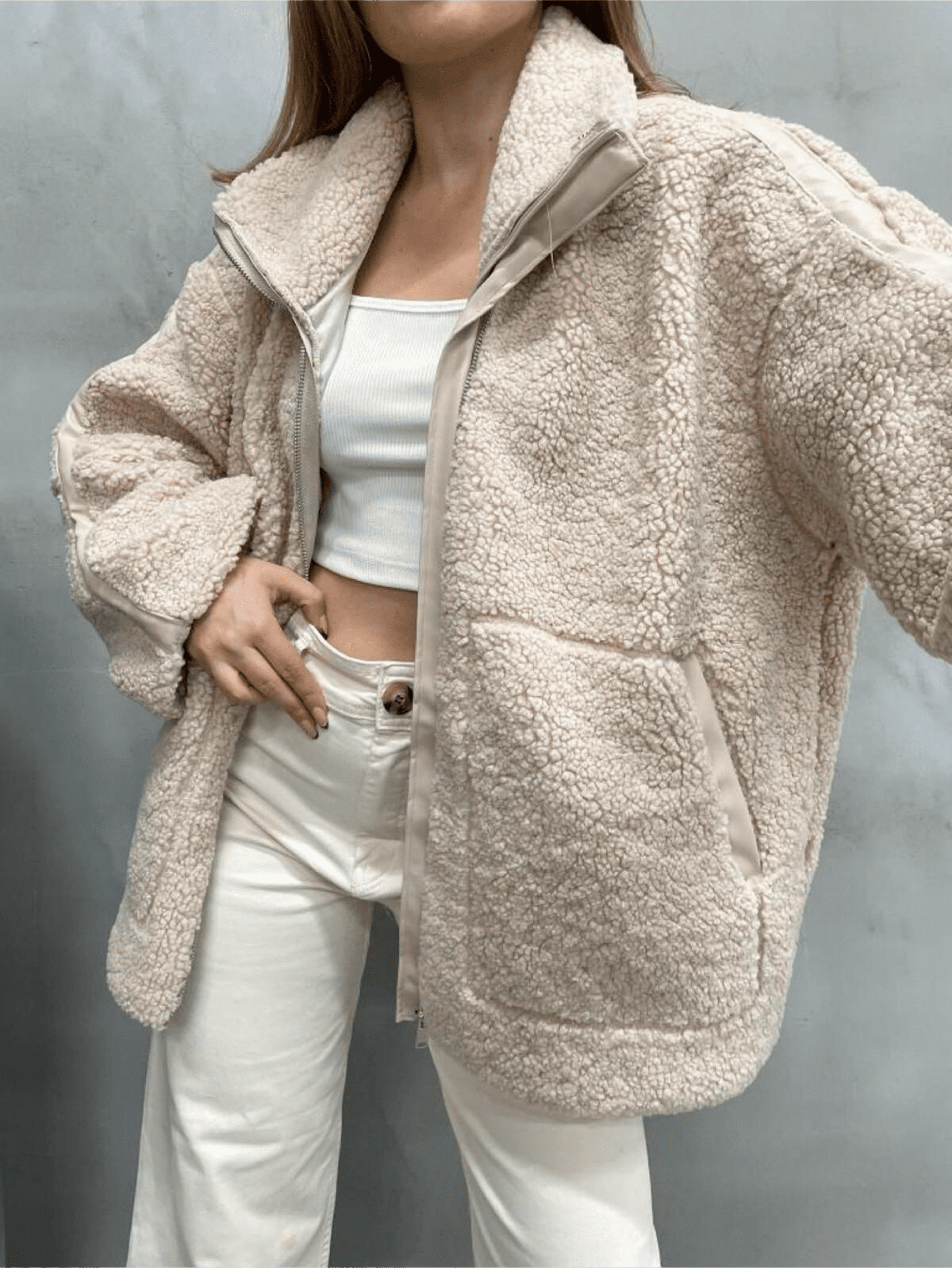 Stella® | Veste Polaire Teddy - parlezmode.com