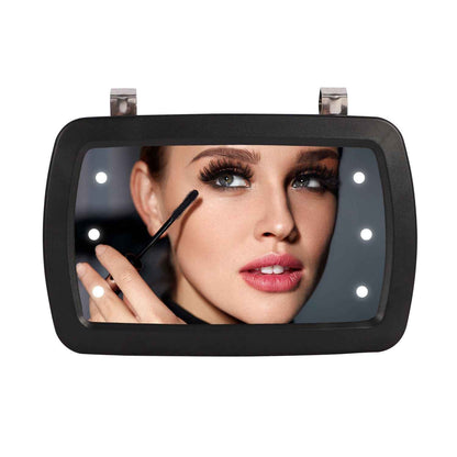 Car LED Cosmetic Mirror Sun Visor - parlezmode.com