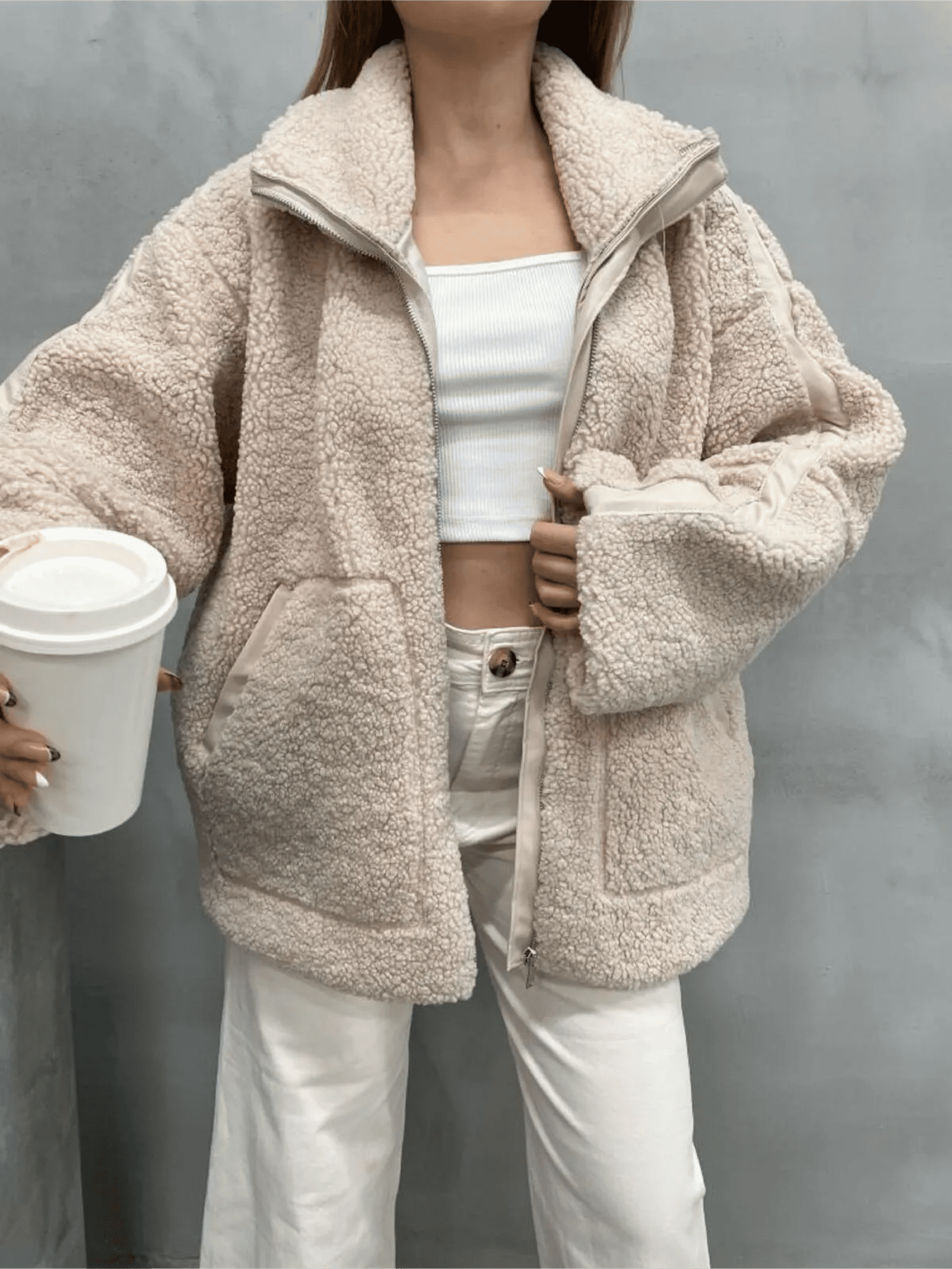 Stella® | Veste Polaire Teddy - parlezmode.com