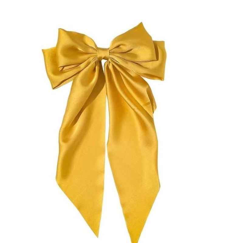 Big Bow Hairpin Red Headwear Women