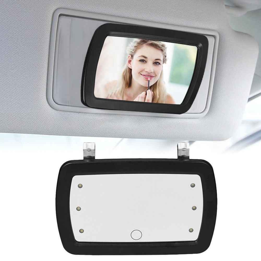 Car LED Cosmetic Mirror Sun Visor - parlezmode.com