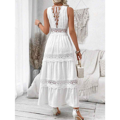Myraline® | Robe Longue en Dentelle Style Bohème Chic