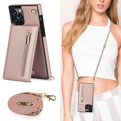 Coque de Téléphone à Fermeture Éclair – Bandoulière Chic - parlezmode.com