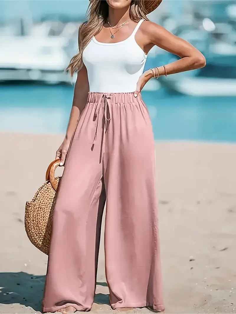 Noiréa® | Pantalon Large Élégance Décontractée