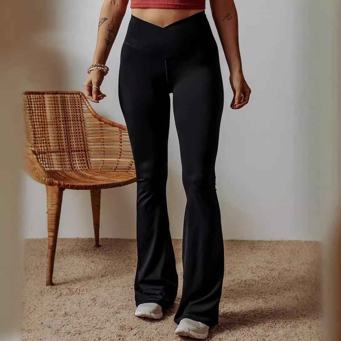 Autumn New Solid Color Casual Pants Women