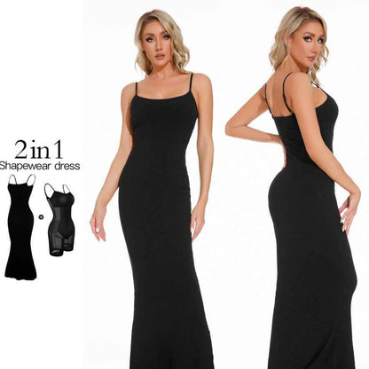 Robe Sculptante Élégance™ – Effet Ventre Plat Instantané