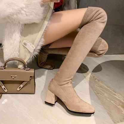 Stella Cuissardes à Talon Épais