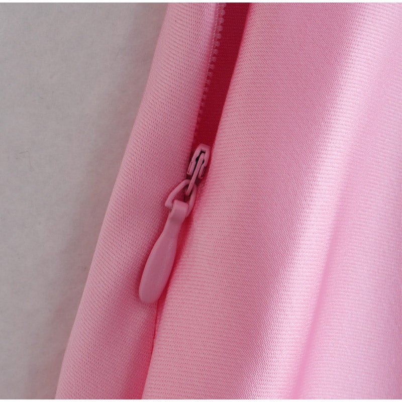 Éléna – Robe Satinée Élégante - parlezmode.com