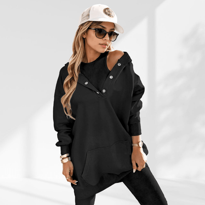 Ensemble Vera® | Sweat à Capuche, Gilet et Pantalon - parlezmode.com