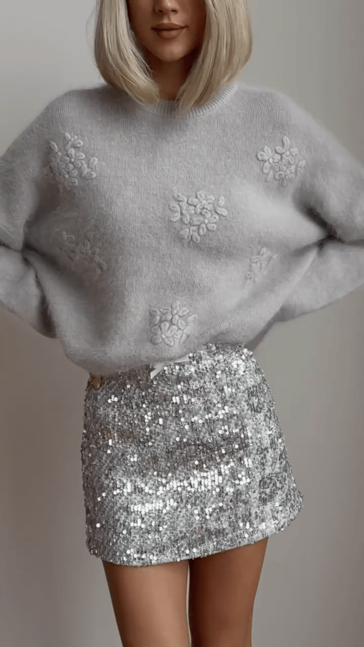 Mélina® | Pull Col Rond Douillet - parlezmode.com