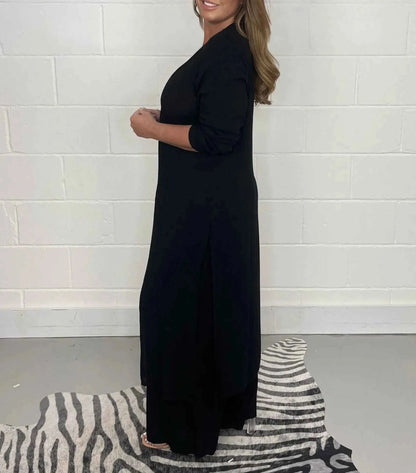 Lunavera® | Ensemble Deux Pièces Long Minimaliste Chic - parlezmode.com