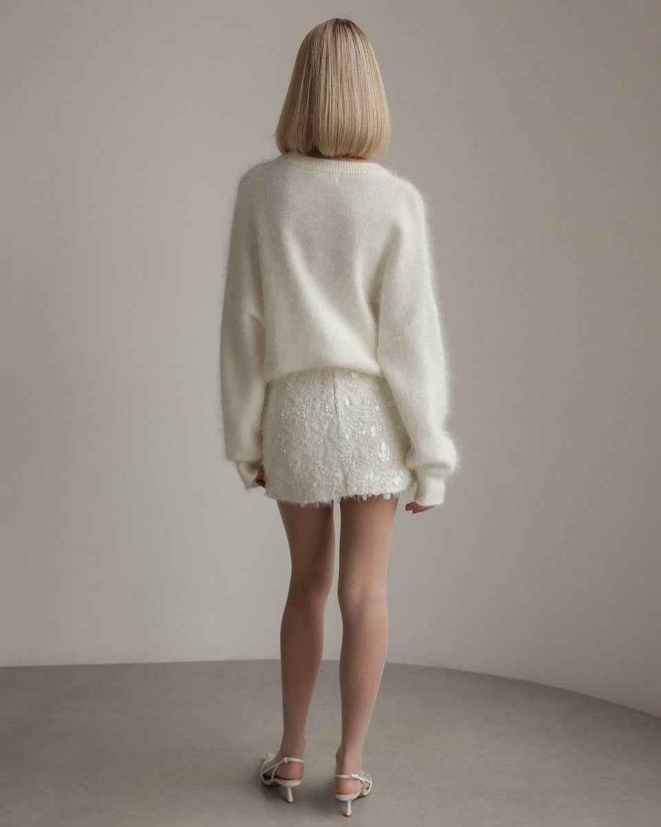 Mélina® | Pull Col Rond Douillet - parlezmode.com