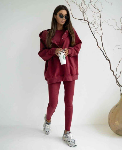 Ensemble Vera® | Sweat à Capuche, Gilet et Pantalon - parlezmode.com