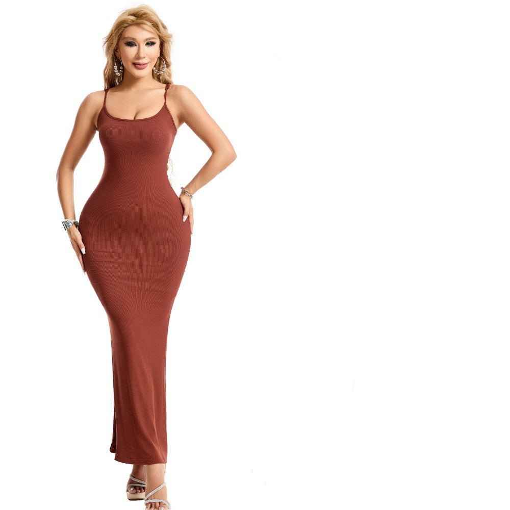 Robe Sculptante Élégance™ – Effet Ventre Plat Instantané