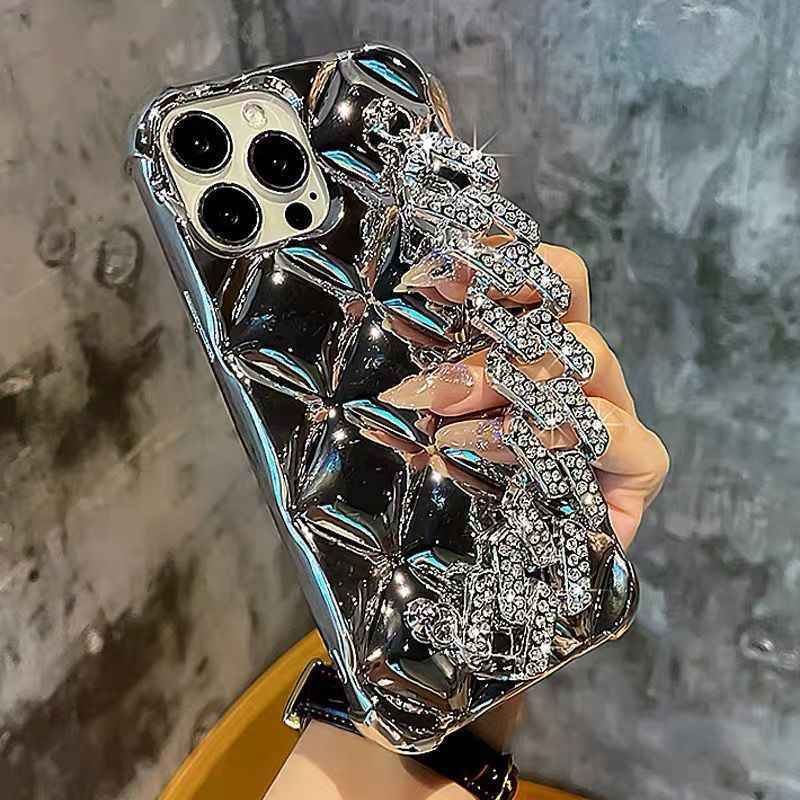 Coque de Téléphone Bracelet de Luxe en Diamants - parlezmode.com