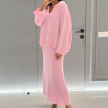 Seraphine® | Robe Chemise Longue Élégante à Manches Longues Cintrée - parlezmode.com