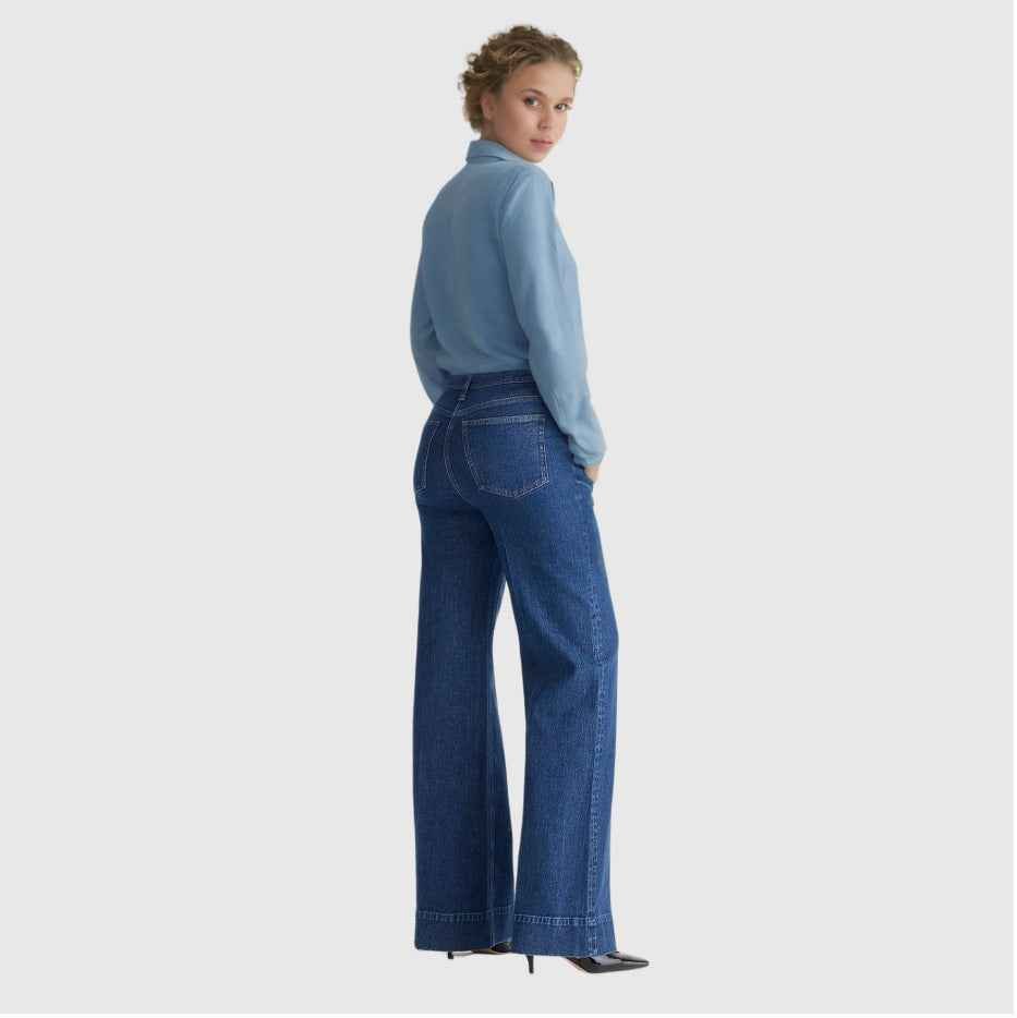 Fashion Loose Elastic Trousers Jeans For Women - parlezmode.com
