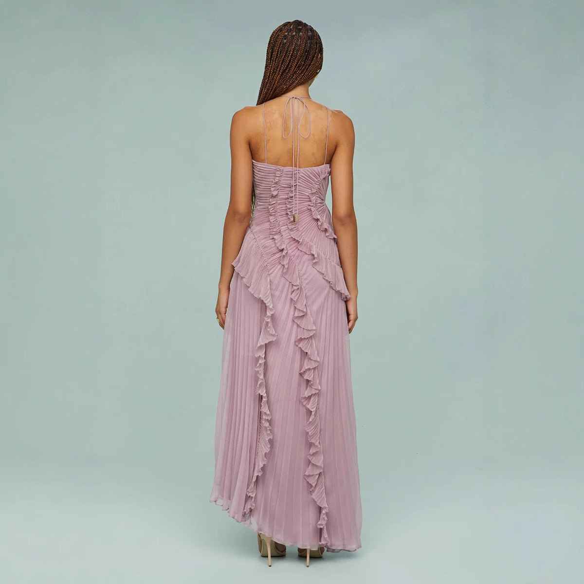 Robe Élise™ – Élégance Plissée