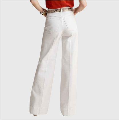Fashion Loose Elastic Trousers Jeans For Women - parlezmode.com