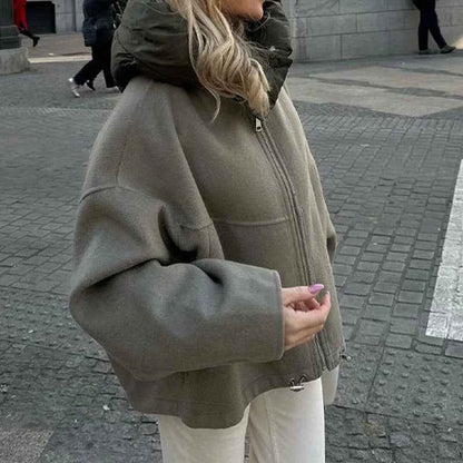 Aurora® | Veste Couture Bicolore - parlezmode.com